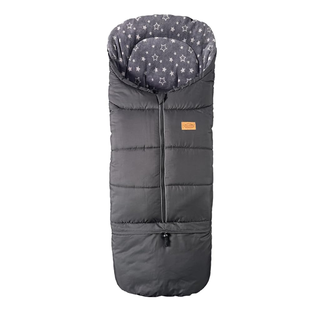 0-5T Length Ajustable Waterproof Stroller Winter Cover for All Stroller, XL Stroller Bunting Bag, Outdoor Tour Winter Stroller Sleeping Bag Infant to Toddler to Pre School