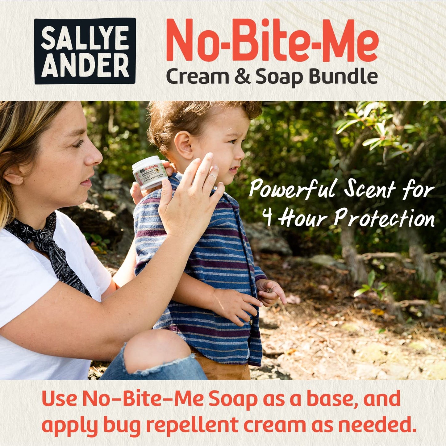 SALLYEANDER No Bite Me! Cream & Soap Set