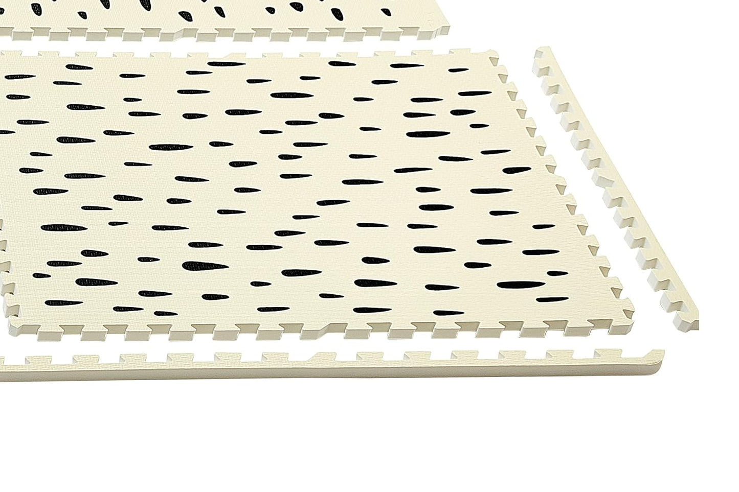 Yay Mats Stylish Extra Large Baby Play Mat. Soft, Thick, Non-Toxic Foam Covers 6 ft x 4 ft. Expandable Tiles with Edges Infants and Kids Playmat Tummy Time Mat (Spencer Animal)